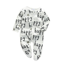 Load image into Gallery viewer, Modern Printed Baby Boys and Girls Romper Cotton Long Sleeve Jumpsuit for Infant Clothing Newborn Baby Kids