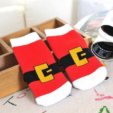 Load image into Gallery viewer, Luxury Christmas Cotton Winter Autumn Baby Girls Boys Kids Socks Children Terry Snowflake Elk Santa Claus Christmas Sokcs for Kids