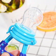 Load image into Gallery viewer, Baby Pacifier Infant Nipple Soother Toddler Kids Pacifier Feeder For Fruits Food Dummy Baby Feeding Pacifier