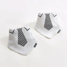 Load image into Gallery viewer, 2 Pcs Baby Bibs Bandana Cotton Double Layers Drool Bib For Boys And Girls Triangle Bibs Infant Towel