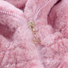 Load image into Gallery viewer, Baby Girl Modern Designer Style Jacket Hooded Cute Thicker Warm Soft Toddler Coat For Kids