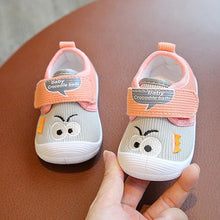 Load image into Gallery viewer, Unisex Infant First Walkers Shoes With Funny Big Eyes Pattern Baby Boy Casual Toddler Girl Non-slip Shoe
