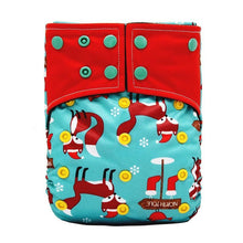 Load image into Gallery viewer, Baby Cloth Diaper Reusable Adjustable Pocket Nappy Cover Fit All Diaper Reusable Nappies Cotton In Modern Trend Printed Design For Unlimited Uses