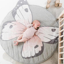 Load image into Gallery viewer, Creative Elephant Design Baby Play Mat Round Carpet Cotton Animal Play Mat Newborn Infant Crawling Carpet For Baby Kids
