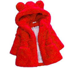 Load image into Gallery viewer, Winter Baby Girls Clothes Coat Fleece Show Jacket Warm Snowsuit 1-7Y Baby Hooded Jacket Children's Outerwear In Modern Elegant Design