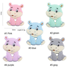 Load image into Gallery viewer, New Sets Baby Silicone Teether Rodent Silicone Animal Fox Teeth Chew Children Goods