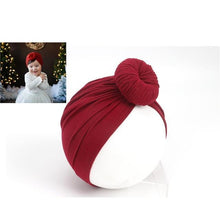 Load image into Gallery viewer, Modern Baby Headband Girl Headbands Cotton Knot Bow Turban Headband Stretchy Baby Bow For Girls