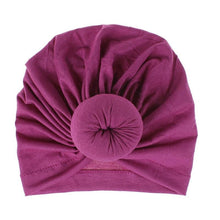 Load image into Gallery viewer, Trend New Mother & Baby Hat Soft Cotton Turban Hat Baby Elastic Toddler Infant Cap For Girls and Women