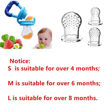 Load image into Gallery viewer, Baby Pacifier Infant Nipple Soother Toddler Kids Pacifier Feeder For Fruits Food Dummy Baby Feeding Pacifier