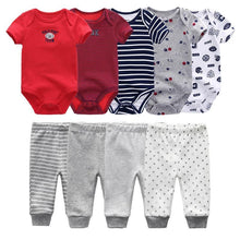 Load image into Gallery viewer, Solid Bodysuits Pants Baby Boy Clothes Clothing Sets 0-12M Unisex Newborn Baby Pajamas Romper Jumpsuit For Boys and Girls Kids
