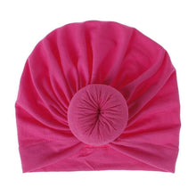 Load image into Gallery viewer, Trend New Mother & Baby Hat Soft Cotton Turban Hat Baby Elastic Toddler Infant Cap For Girls and Women