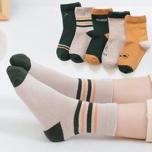 Load image into Gallery viewer, 5 Pairs Infant Cotton Mesh Cute Newborn Casual Socks For Boys Girls Durable Comfortable Sock