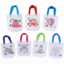 Load image into Gallery viewer, 6Pcs Antistress Children Eco-friendly Graffiti Bag Kinderarten For Hand Paiting For Kids