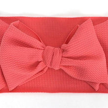 Load image into Gallery viewer, Luxury Modern printed Baby Girls Bow Hairband Turban Knot Headband Girl Headwear Newborn Girl Turban Hairband For Girls