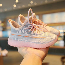 Load image into Gallery viewer, Boys Girls Fashion Sneakers Baby/Toddler/Little Kids Leather Trainers Children School Sport Shoes Soft Running Shoes