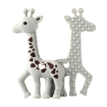 Load image into Gallery viewer, 2pcs Cartoon Baby Teether Animal Silicone Teether Raccoon Elephant Koala Giraffe Baby Teething Toys Accessories Perfect Toy For Kids