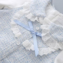 Load image into Gallery viewer, New Spring Baby Girls Sweet Bow Brim Princess Dress Kids Baby Girls Clothes For Kids Between 1-3Years