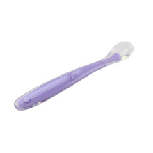 Load image into Gallery viewer, New Baby Soft Silicone Spoon Temperature Sensing Spoon Children Food Baby Feeding Tools Unique Design Perfect For Parents