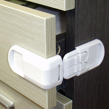 Load image into Gallery viewer, Plastic Baby Safety Protection From Children In Cabinets Boxes Lock Drawer Door Security Product