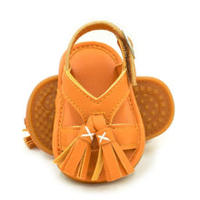 Load image into Gallery viewer, Baby Summer Newborn 0-18M Infant Baby Girls Boys Shoes Solid Non-slip Party Bow PU Leather Breathable Toddler Shoes
