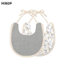Load image into Gallery viewer, Infant Baby Bib Kid Toddler Dinner Feeding Tassel Double-side Cotton Linen Burp Cloths Saliva Towel For Baby