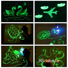 Load image into Gallery viewer, Draw With Light-Fun And Developing Drawing&write Flip Board Kids Educational Toy Magic Drawing Lighting In Dark Gift For Child