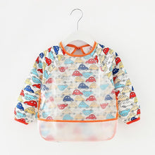 Load image into Gallery viewer, Modern Luxury NEW Baby Cute Cartoon Waterproof Long Sleeve Apron Baby Feeding Bib for Children Baby and Kids