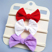 Load image into Gallery viewer, Baby Headbands For Newborn Hair Band Cute Baby Bow Flower Elastic Bow Headwear Kids Gifts Girl Hair Accessories