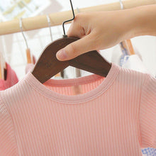 Load image into Gallery viewer, Fashion Modern New Spring Toddler Kids Baby Girls Patchwork Tulle Casual Princess Dress For Girls