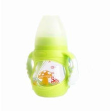Load image into Gallery viewer, Infant Food Silicone Glass Feeding Bottle For Baby Feeding Bottle Children Drink Water to Feed Glass For Baby
