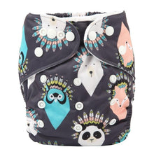 Load image into Gallery viewer, 1 Piece Baby Pocket Cloth Diaper Nappy One Size Reusable Washable Comfortable Diapers For Babies