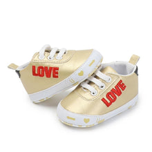 Load image into Gallery viewer, New Newborn Baby 3D Wings Gold Fashion PU Leather Shoes For Kids Sneakers Infant Shoes Toddler Boys Girls First Walkers