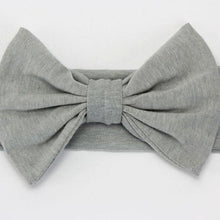 Load image into Gallery viewer, Headband Knitted Cotton Children Girls Elastic Bow Hair Bands Turban for girl Headbands