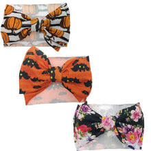 Load image into Gallery viewer, Modern Luxury Elegant Baby Girls Headband Turban Photography Props Baby Hair Accessories Bow 3 Pcs Set For Girls Baby