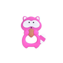 Load image into Gallery viewer, Food Grade Silicone Teethers Animal Fox Koala Teether Baby Silicone Chew Charms Kids Teething Gift Toddler Toys