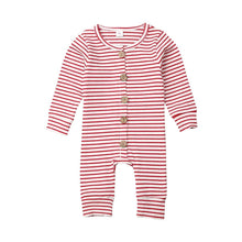 Load image into Gallery viewer, Baby Spring Autumn Clothing Ripped Romper Long Sleeve Jumpsuit Playsuit Outfit Clothes For Girls In elegant New Deisgn