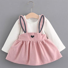 Load image into Gallery viewer, Newborn Baby Girl Cartoon Dress With Bag Infant Clothing Toddler Dress In elegant Design Made for Kids