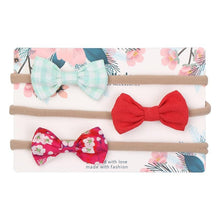 Load image into Gallery viewer, Baby Girls Headband Infant Elastic Headwear Kids Hair Accessories Bow Set For Baby Girls