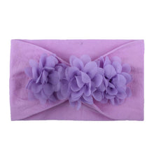 Load image into Gallery viewer, Handamde New Colorful Chiffon Flower Headband for Newborn Baby Toddler Ribbon Elastic Baby Headdress Kids Hair Band Girl Bow Knot Styling