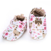 Load image into Gallery viewer, Kid Girls Boy First Walkers Soft Infant Toddler Shoe Cute Flower Footwear For Newborns Baby Shoes