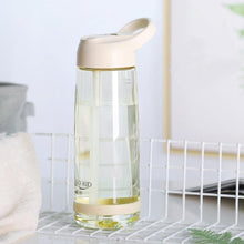 Load image into Gallery viewer, Portable Water Bottle With Straw Healthy Plastic Travel Drinkware Sports Shaker Drink Bottles For Kids