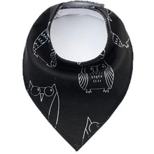 Load image into Gallery viewer, Baby Bibs Triangle scarf Cotton Cartoon Child Bandana Bib Dribble Bibs Newborn BIb for Kids