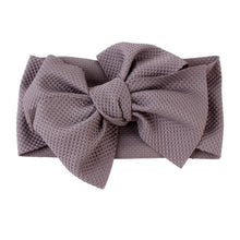 Load image into Gallery viewer, Elastic Candy Solid Color Head Wrap Newborn Head bands Bowknot Bows for Baby Girl Hair Accessories