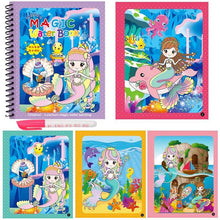 Load image into Gallery viewer, Early Education Montessori Painting Drawing Board For Kids Toys Coloring Book Doodle & Magic Pen Magic Water Drawing Book