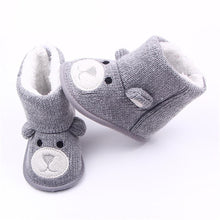 Load image into Gallery viewer, Baby Girls Boys Winter Boots Soft Infant Toddler Newborn Cute Cartoon Shoes Lightweight Snowproof Shoe