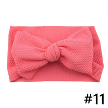 Load image into Gallery viewer, Baby Girls Headband Big Bow Hair Band Kids Adjustable Head Wrap Turban Infant Hair Accessories