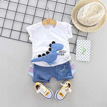 Load image into Gallery viewer, Fashion Infant Clothing Set for Boys and Girls Cute Summer Casual Clothes Set Top+Shorts Kids Clothes Summer Edition T shirt and Pants Set