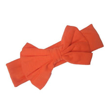 Load image into Gallery viewer, Headband Knitted Cotton Children Girls Elastic Bow Hair Bands Turban for girl Headbands