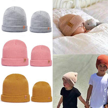 Load image into Gallery viewer, Modern Kids Girls & Boys Winter Hat Soft Warm Beanie Crochet Elasticity Knit Children Casual Warm Cap For Kids