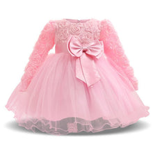 Load image into Gallery viewer, Dress for Baby Christening Gown For First Birthday Party Girl Baby Clothing Ball Gown Toddler